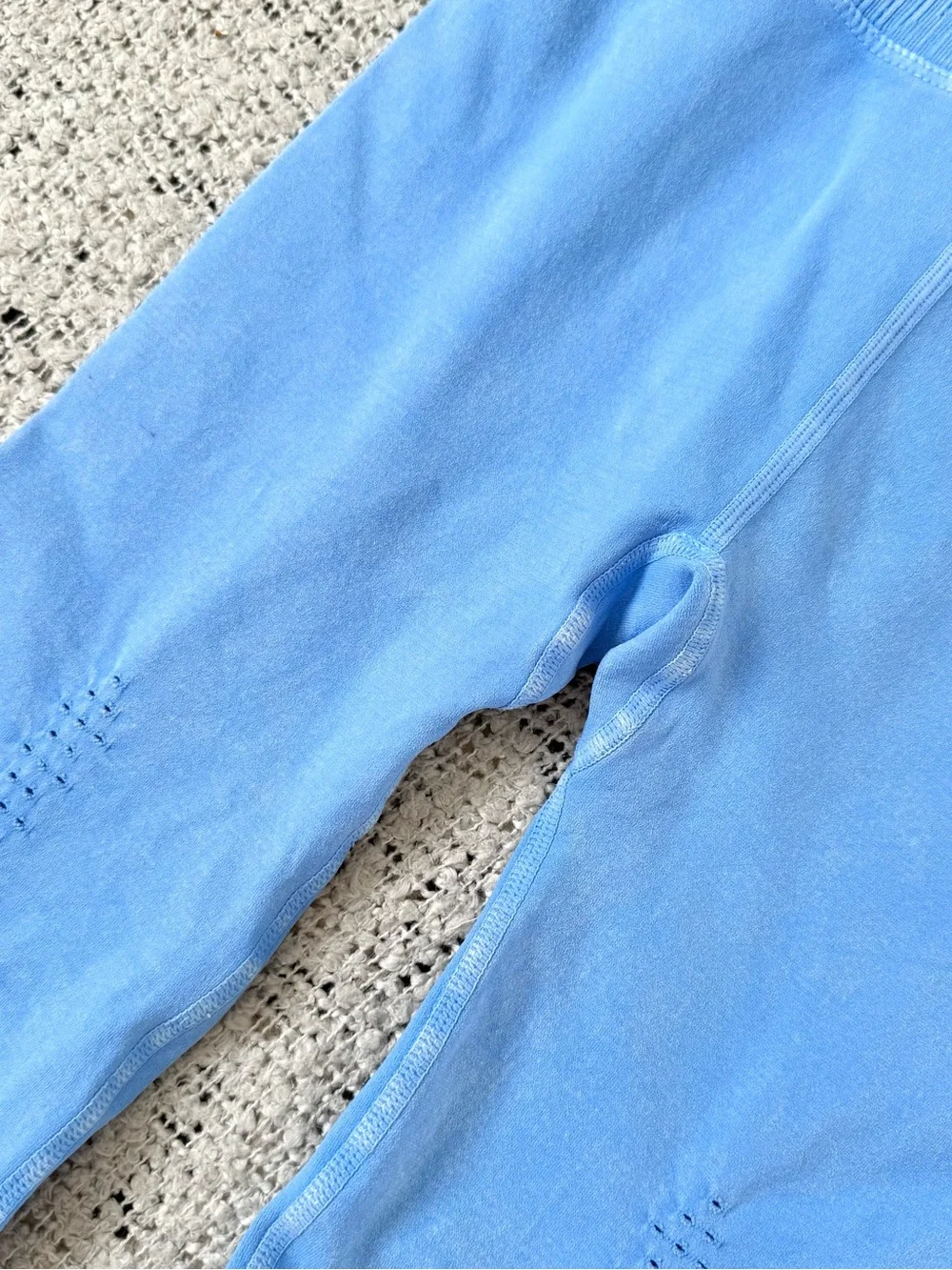 Free People High-Waist Seamless Leggings - Light Blue XS/S Yoga Pants